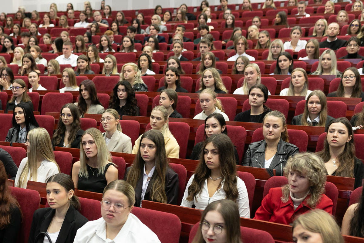 The Faculty of Health Sciences welcomed new students | Medical ...